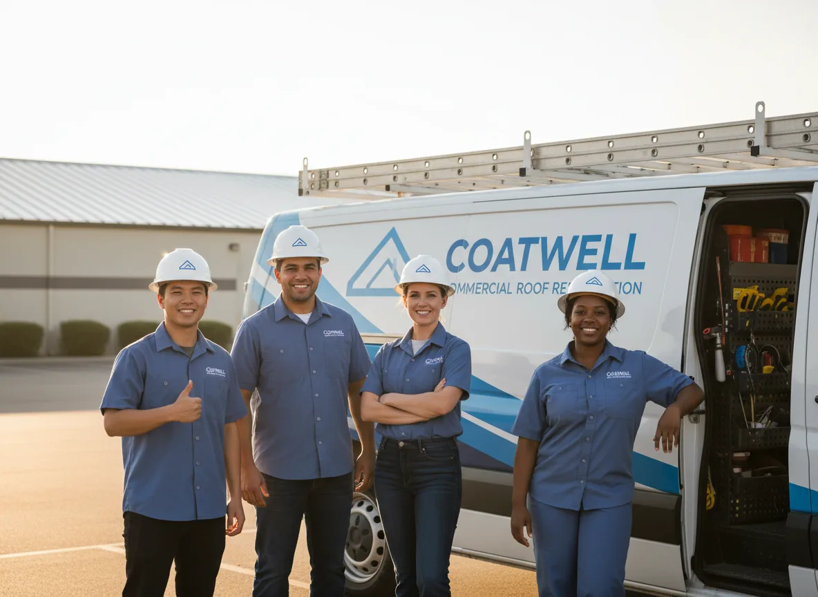 Commercial roof coating company in Cortland, NE